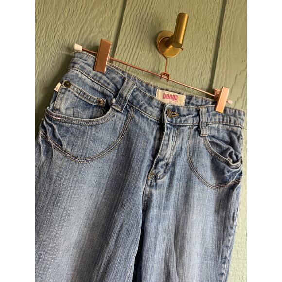 Girls Vintage Patchwork Bongo Flare Jeans Size 12 - Picture 3 of 5